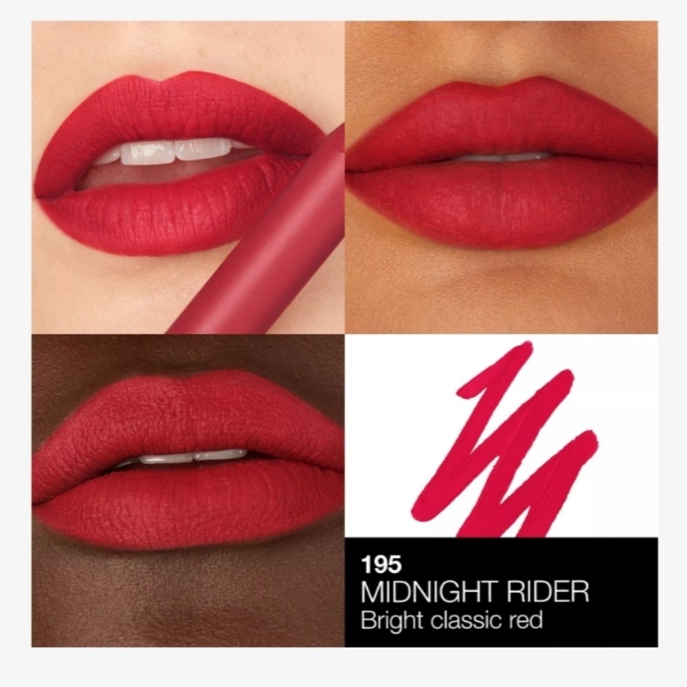 NARS Powermatte High Intensity Midnight Rider 195 Lip Pencil new unused‎